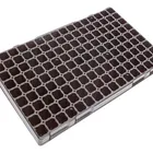 144 cells seedling trays black seed tray plastic seed starter tray