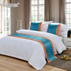 Hot sale home textile comfortable modern bed scarves and runners