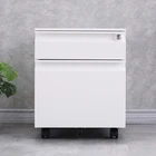 Office File Storage Movable 2 Drawer Cabinet
