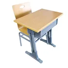 Single Student Desk And Chair Fixed Student School Chair And Desk Set Classroom Furniture