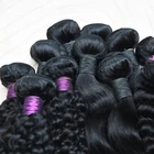 Free Sample K.S WIGS Unprocessed Remy Brazilian Hair Bundles Virgin Cuticle Aligned Human Weave