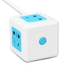 Adapter Universal AC Outlet Power Strip Cord Extension Adapter Receptacle Universal Wall Tap Socket