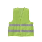 Style Vest Safety Vests Cheap Hi-Vis Fluorescent Yellow Simple Style Cheap Security Warning Vest 100% Polyester High Quality Knitted Reflective Safety Clothes