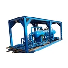 Oilfield mobile gas liquid separator / two phase separator for export