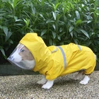 Hot Wholesale super Fashion Dog Waterproof Raincoat Light weight Rain Jackets for small & medium dogs