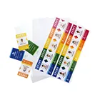 Plastic card inkjet printer white/silver/gold pvc card material sheet 200x300mm