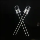 Epistar Chip 5v 5mm round red water clear led with built in resistors