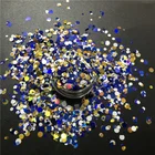Logo Customization Design Nail Glitter Exclusive Design Cheap Wholesale Dot Mix Glitter for Nail Art Decoration