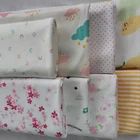 100% Cotton Printed Knitted Two-Sided Cloth For Bedding For Sale