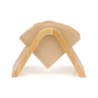 Natural Wood Coffee Filter Paper Holder Rack Shelf V60 Barista Tools Wood Coffee Filter Stand Filter Holder
