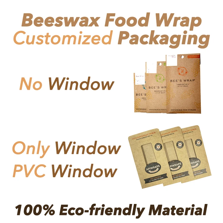 Eco Friendly Custom Size Kraft Packaging Envelope With Pla Clear