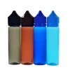 Wholesale 10ml 30ml 50ml 60ml 100ml 120ml black white blue amber orange Pet e juice vape plastic twist dropper bottle