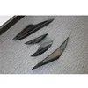 Carbon fiber Front Bumper Side Air Knife Winglet Trim for BMW E90 E92 E93 F30 F32 F36 F10 G30 F06 F12 4PCS Fins Shark Stickers