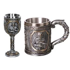 Cup Steel Stainless Cups Mug Manufacturer Price Antique Crusader Cup Nordic Stainless Steel Mug