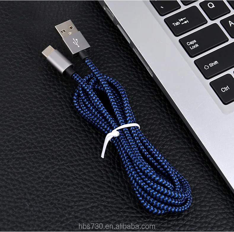 Hot sell Braided for lighting charging cables metal connector micro usb cable data transfer charging usb cable - ANKUX.COM