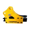 skid steer bucket for the loader breaker hammer with better quality chisel
