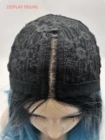 Wig Face Lace Wigs Human Long Straight Cuticle Aligned Hair Wig Head Round Face Full Top Air Bangs Lace Wigs