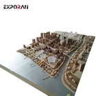 Amazing architectural design in abs miniature building model, project biding scale model For urban planning