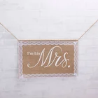 DIY Lace Wholesale Wedding Decorative Sign