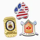 Coin 3d Coins Custom 3D Logo With Double Plate Brass Challenge Coin