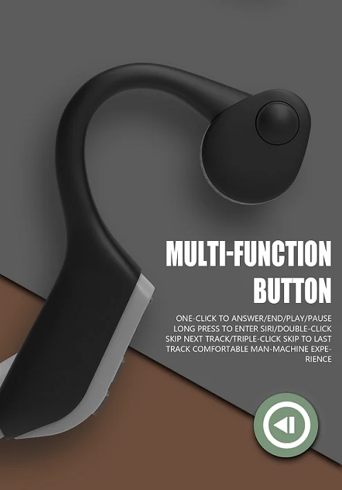 Shenzhen Factory BT 5.0 S.Wear J20 Wireless Headphones Bone Conduction Earphone - ANKUX.COM
