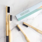 Colorful package wholesale natural recycle bamboo toothbrush set