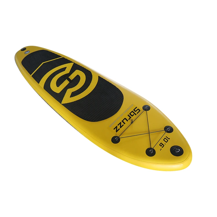 Gelb SUP-10 '6''/320cm wakeboard 0,9mm PVC ski seil wasser sport