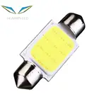 DC12V Festoon 31mm COB LED white interior size 12SMD bulb Super bright car light source