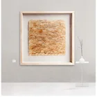 Living Room Entrance Corridor Shell Framed Wall Art Abstract Round Art Wall Decoration Crafts Art Shadow Box