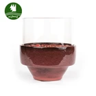 Indoor tabletop garden bioethanol fireplace ceramic table top fireplace