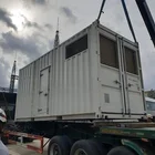 Liquid Cooled Propane Generator Silent Power Genset Diesel 50HZ 750KVA With UK Engine 4006-23TAG2A