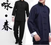 Free Shipping Wing Chun Uniform Bruce Lee Kung Fu Uniform Wushu Clothing Tai Chi Martial Arts Suits