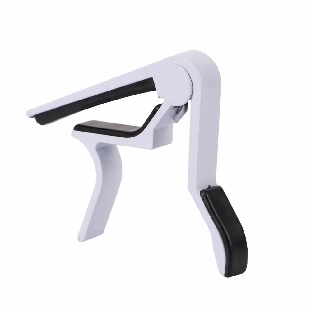 High Quality Aluminium Alloy Metal New Color  Guitar Capo Quick Change Clamp Key Acoustic Classic Guitar Capo For Tone Adjusting
