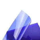 Transparent Navy Blue Colored A4 PVC Sheet Binding Covers