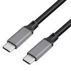 Usb Charging Cable Usb USB 3.1 To USB 3.1 Male To Male 5A 100W 16Wires Type C 4K Video Cable Type C Charge Wire