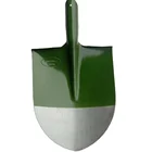 railway steel brand garden tool green painted with polish russia type S503 shovel head