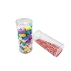 Grade Transparent Food Grade PET Transparent Plastic Cylinder Packaging