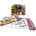 kids customized children magazine photo hardcover coloring drawing painting book paper board printing set