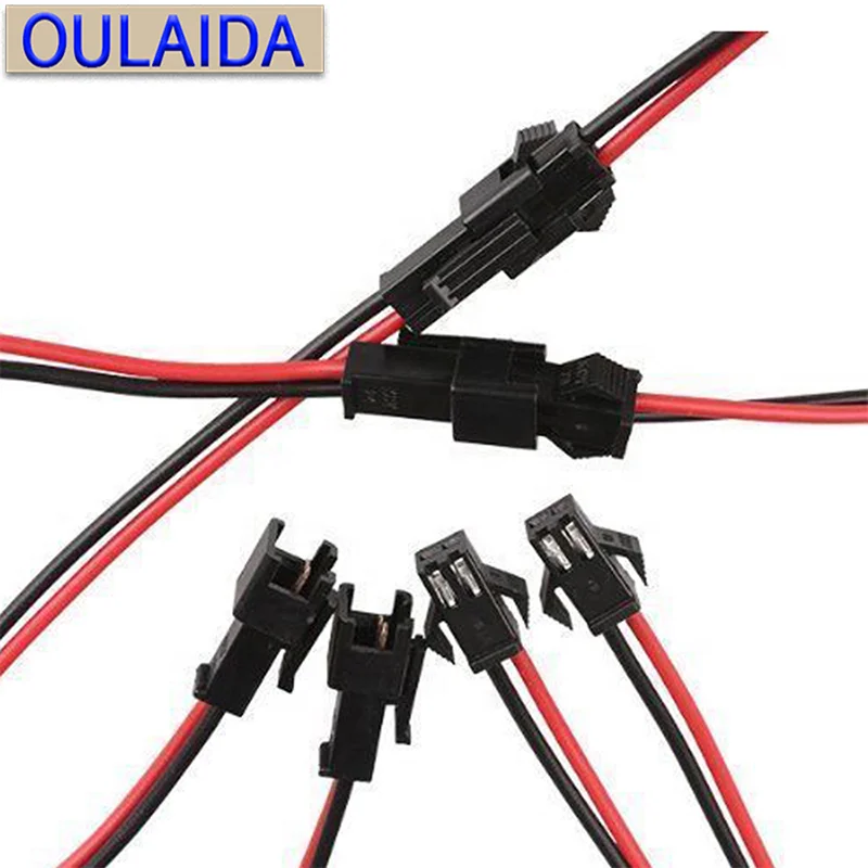 Oulaida Pairs Cm Jst Sm P Pin Plug Socket Male To Female Wire