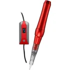 Wholesale 5 Levels Private Label Small Rotary Tattoo Machine Black Red Light Eyebrow Brow Tattoo Machine Permanent Makeup Pen