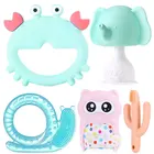 Baby Toys Silicone Baby Toy BPA Free Silicone Teething Baby Teether Sale Organic Soft Wooden Silicone Baby Toys
