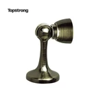 Zinc Alloy wall rubber metal spring decorative gate sliding window glass shower draft magnetic door stopper
