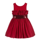 manufacture new designer lace prom dresses for kids girls