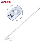 Professional OEM factory led back-lit solution 12v 24v 14leds smd 3030 aluminum backlight led strip