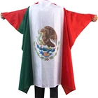 Mexico national football fan cape big size body flag