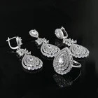 Set Zirconia Jewelry New Arrival 925 Sterling Silver Pendant Set With Cubic Zirconia Jewelry Set For Women