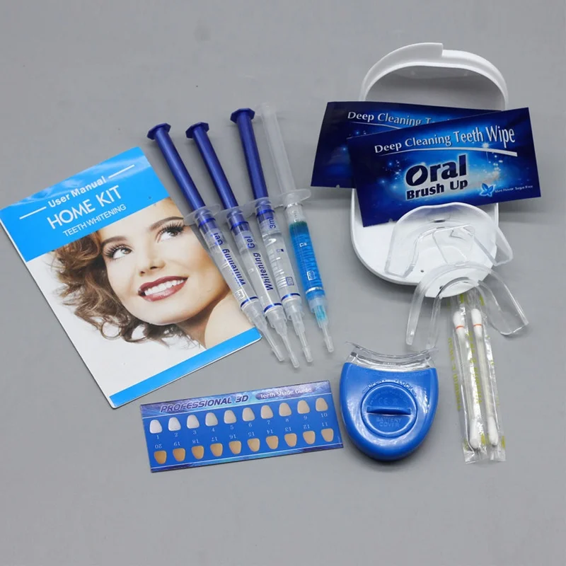 Embalaje inglés caliente creativo eficaz blanqueamiento de dientes conjunto diente Gel blanqueador de lejía mancha goma Sexy celebridad cuidado de los dientes