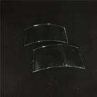 Custom made Transparent Curved tempered glass