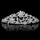 HG017 Wholesale New dreamy Crystal Rhinestone Crown wedding Crown Tiaras