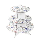Dessert Tower 3 Tier Cake Stand & Cupcake Stands for Party